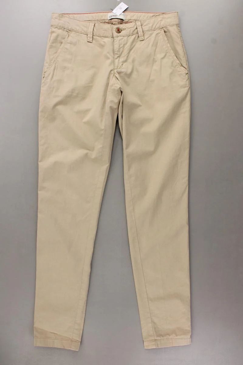 Esprit Chinohose Gr. 34 braun aus Baumwolle