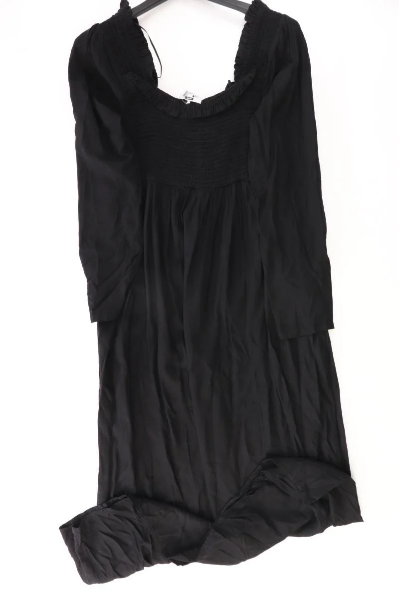 WE Fashion Langarmkleid Gr. L neu mit Etikett mit Carmen-Ausschnitt schwarz
