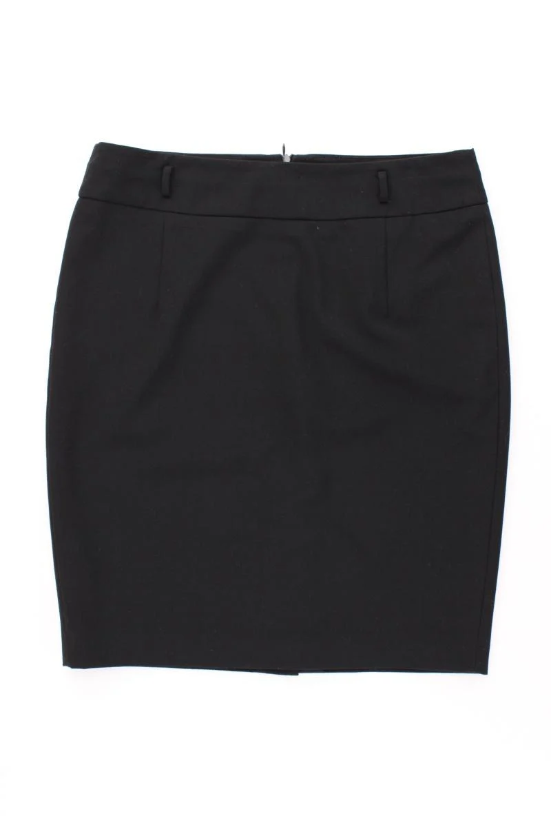 Esprit Bleistiftrock Gr. 38 schwarz aus Polyester