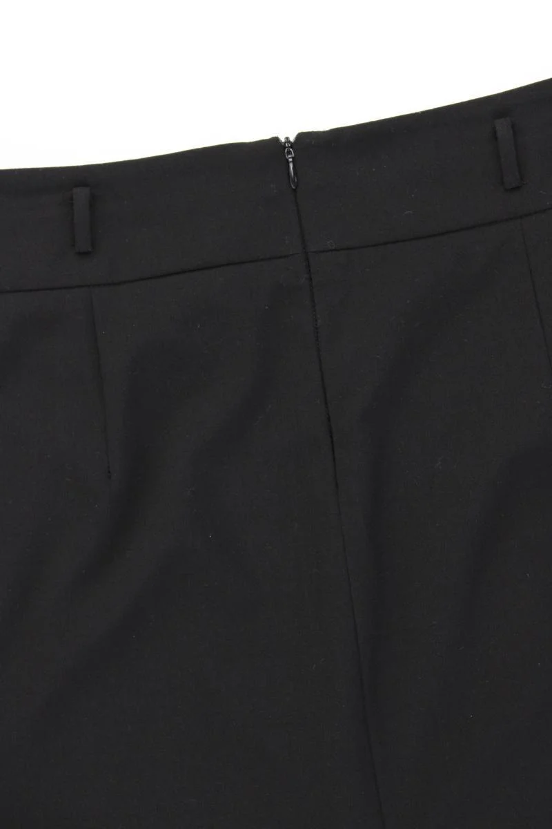Esprit Bleistiftrock Gr. 38 schwarz aus Polyester