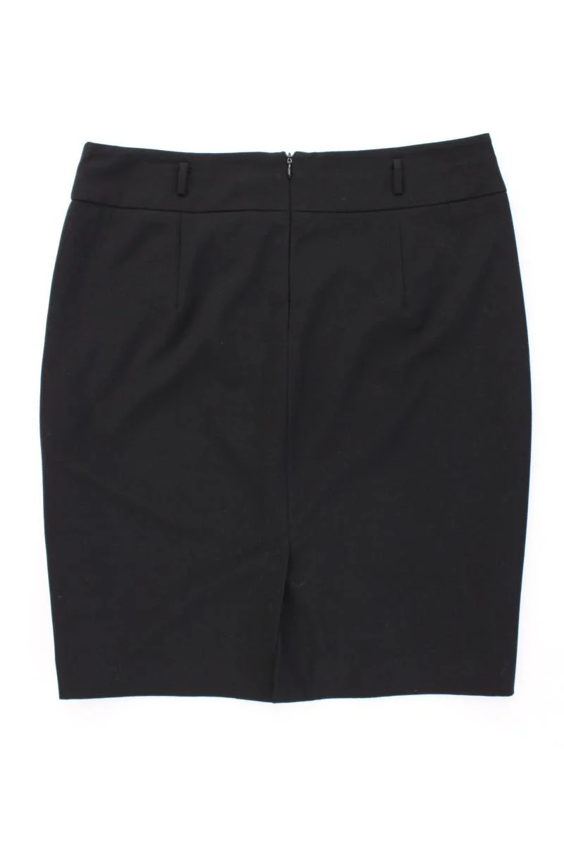 Esprit Bleistiftrock Gr. 38 schwarz aus Polyester