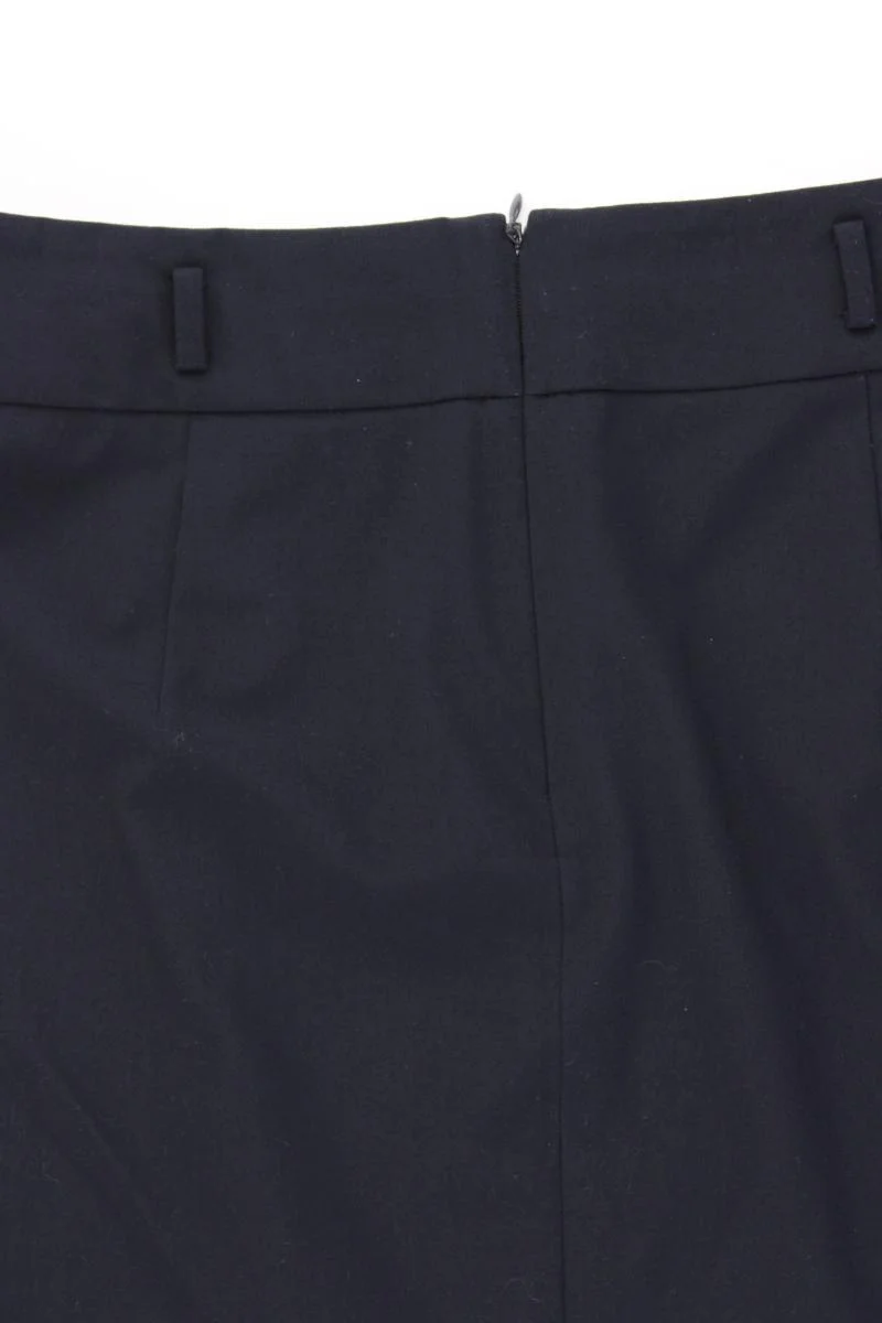Esprit Bleistiftrock Gr. 38 blau aus Polyester