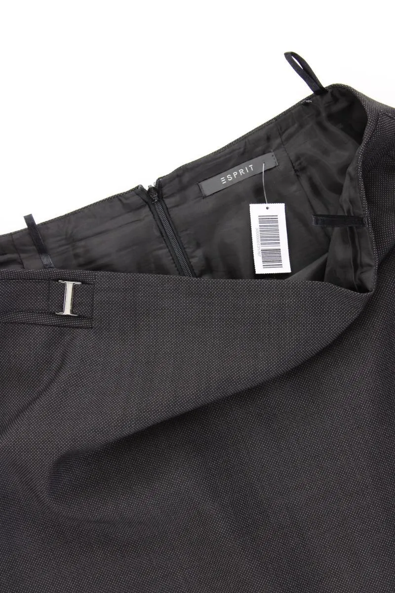 Esprit Bleistiftrock Gr. 38 grau aus Polyester
