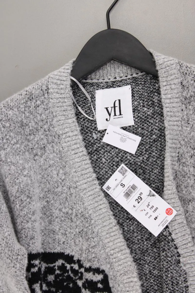 Reserved Strickjacke Gr. S neu mit Etikett Neupreis: 29,99€! Langarm grau