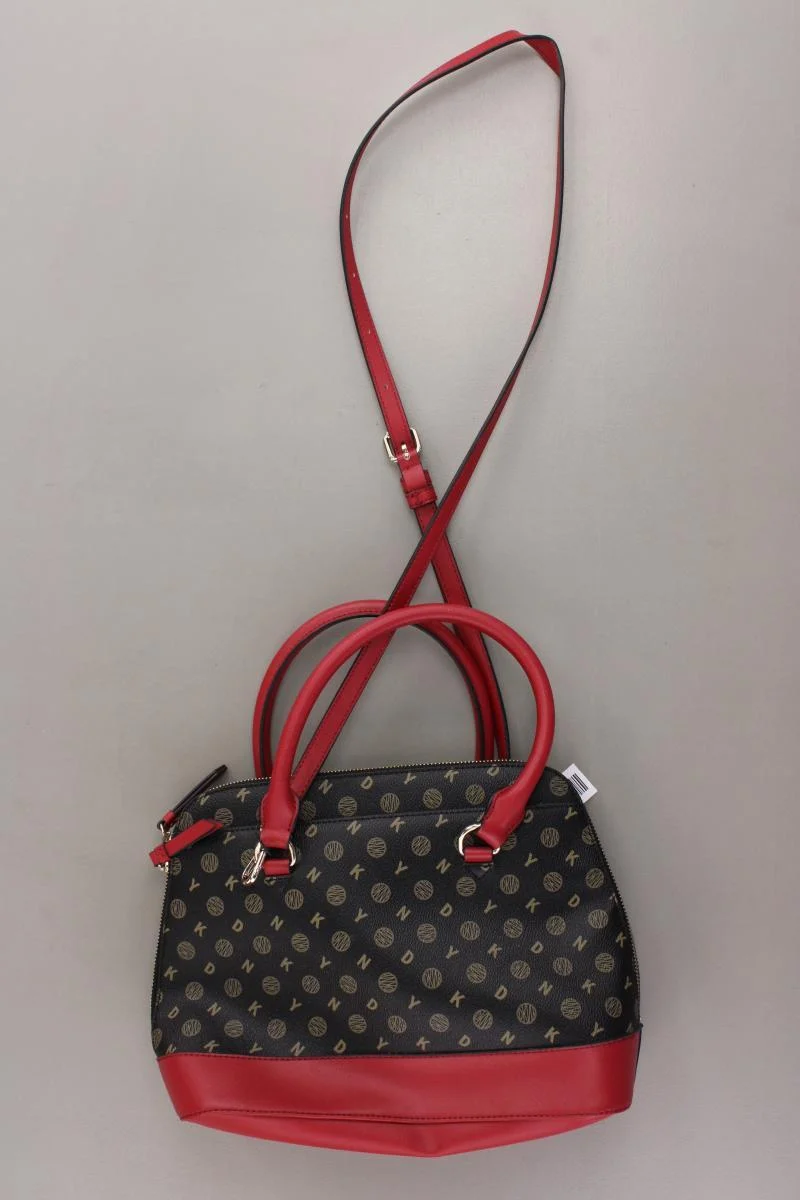 DKNY Henkeltasche neuwertig schwarz aus Kunstleder