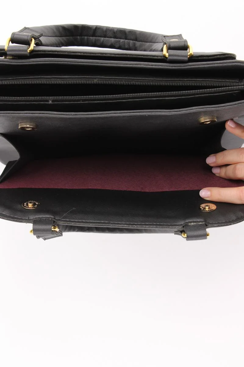 Guess Henkeltasche schwarz