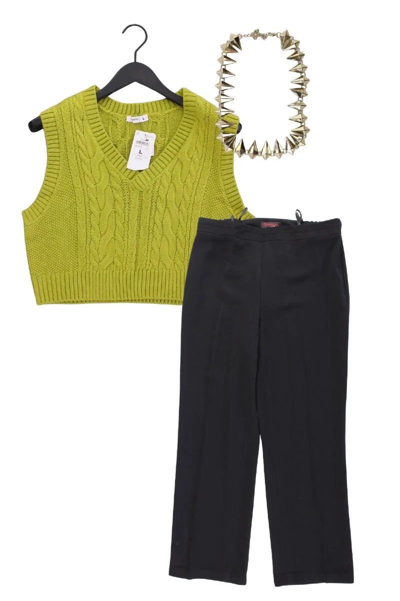 Second Hand Outfit Größe L mit TERRANOVA Classic Pullunder in Gr. L