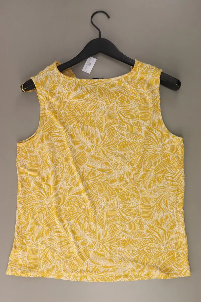 Zero Trägertop Gr. 44 mit Blumenmuster gelb