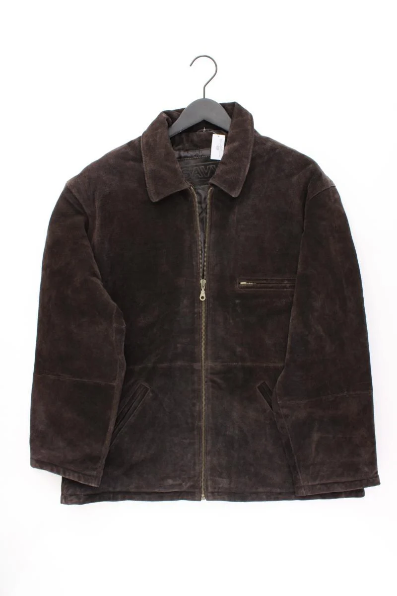 Savvy Lederjacke für Herren Gr. XL Vintage braun