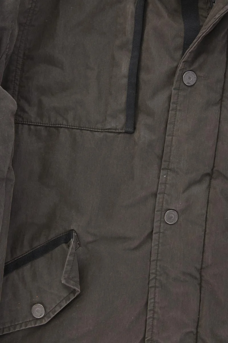 Engbers Lange Jacke für Herren Gr. 56 braun aus Baumwolle