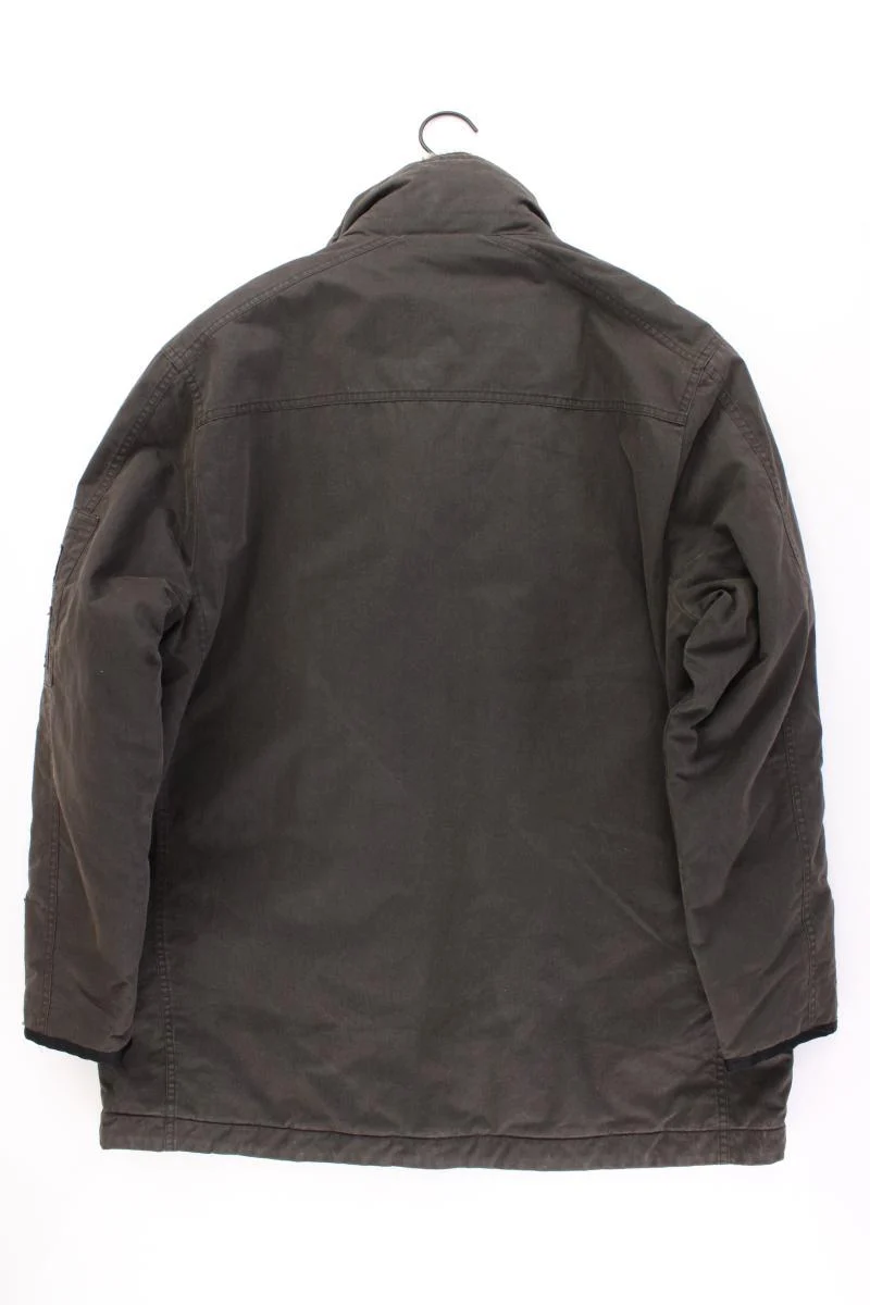 Engbers Lange Jacke für Herren Gr. 56 braun aus Baumwolle