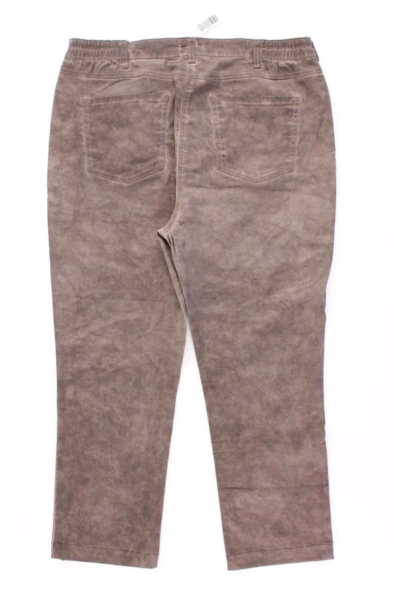 Paola 7/8 Hose Gr. Kurzgröße 22 braun aus Baumwolle