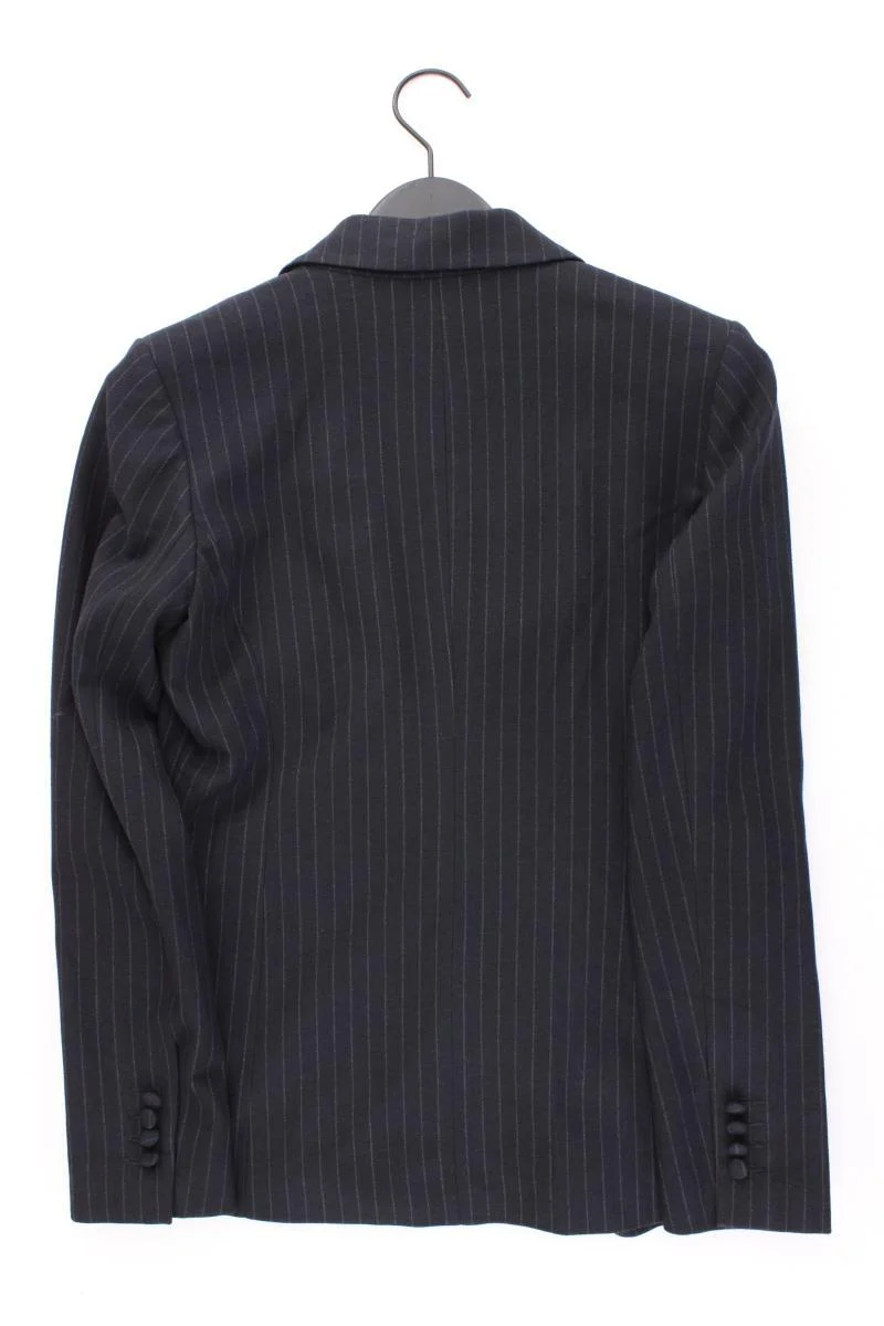 Zero Regular Blazer Gr. 36 gestreift blau aus Polyester
