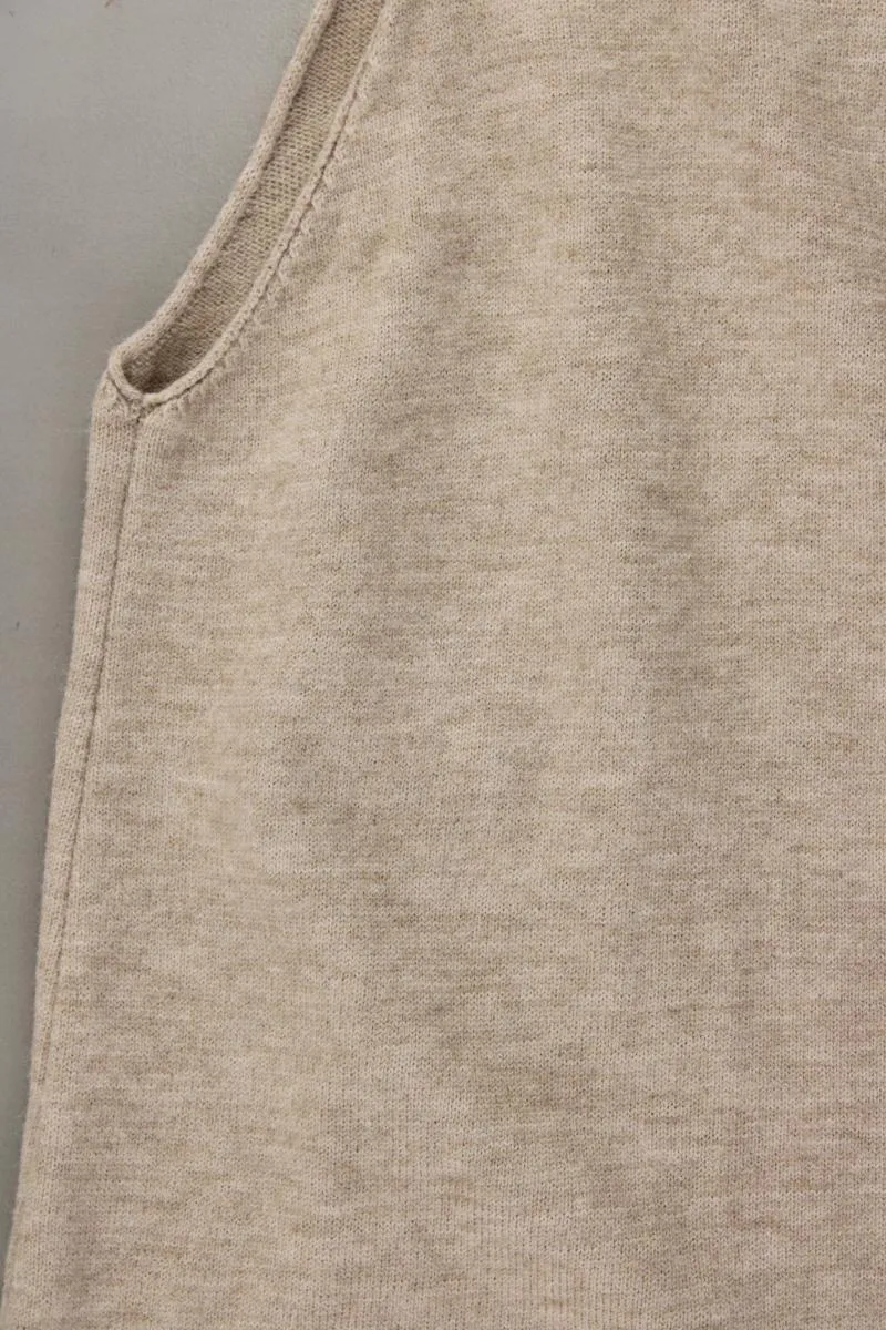 Shein Strickkleid Gr. XXL neuwertig Ärmellos braun aus Polyacryl