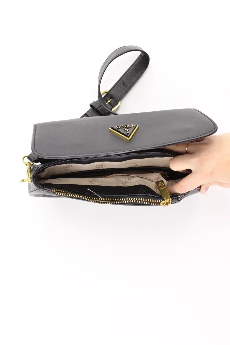 Guess Schultertasche schwarz