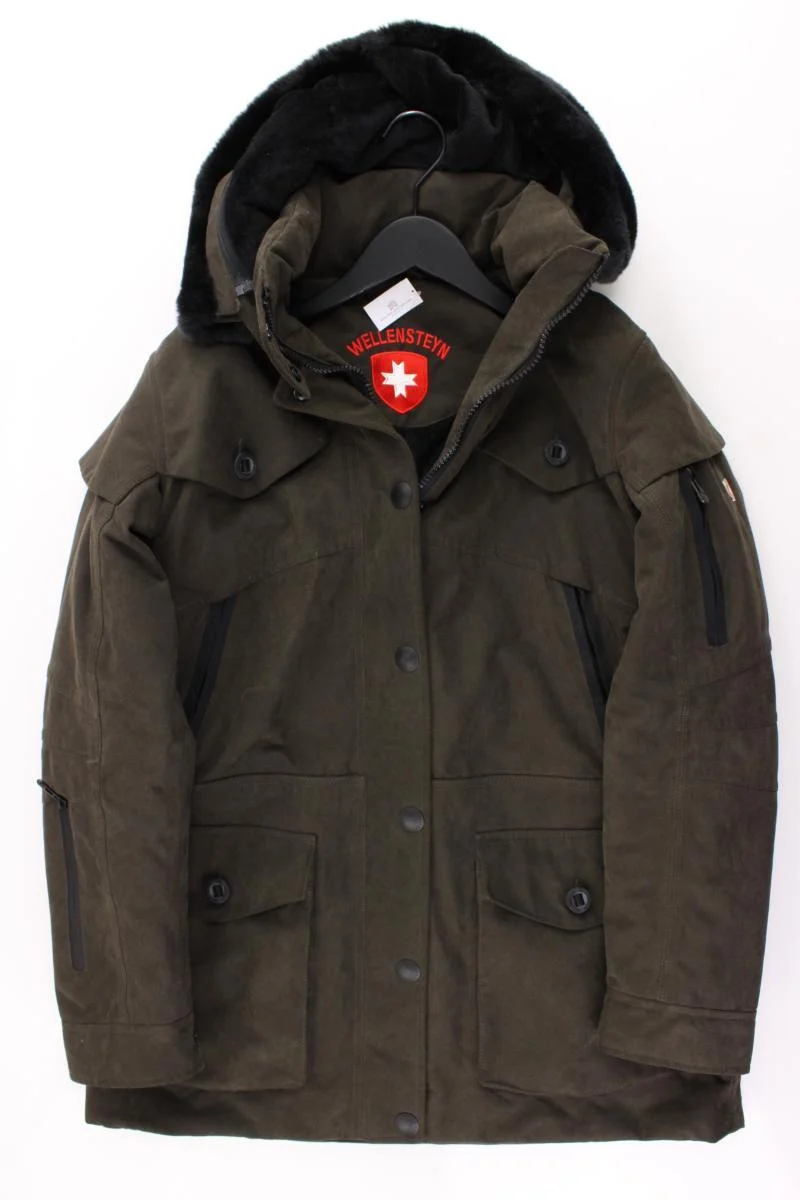 Wellensteyn Winterjacke Modell Moonlight Gr. L neuwertig olivgrün aus Polyester