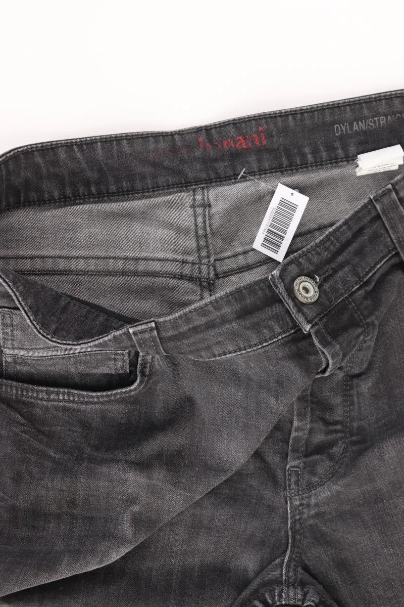Bruno Banani Straight Jeans für Herren Gr. W38/L32 grau aus Baumwolle