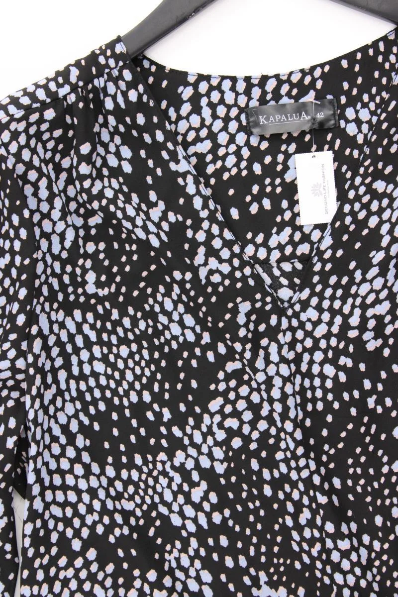 Kapalua Kleid Gr. 42 3/4 Ärmel schwarz aus Polyester