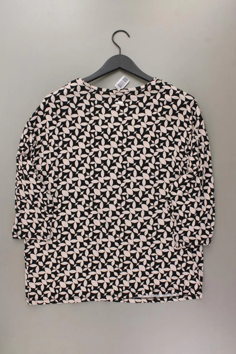Laura Scott Printshirt Gr. 46 geometrisches Muster 3/4 Ärmel creme aus Viskose