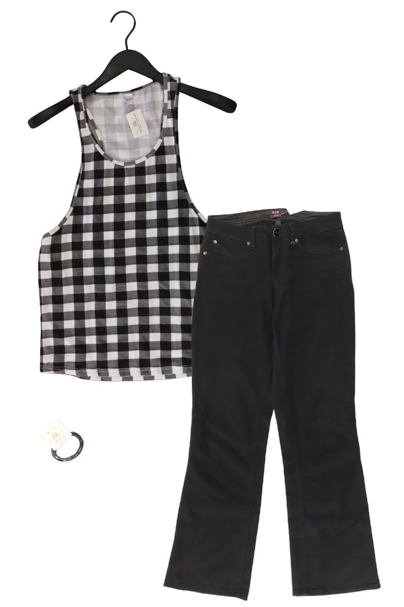 Second Hand Outfit Größe S mit Pussy Deluxe Trägertop in Gr. S und Armband