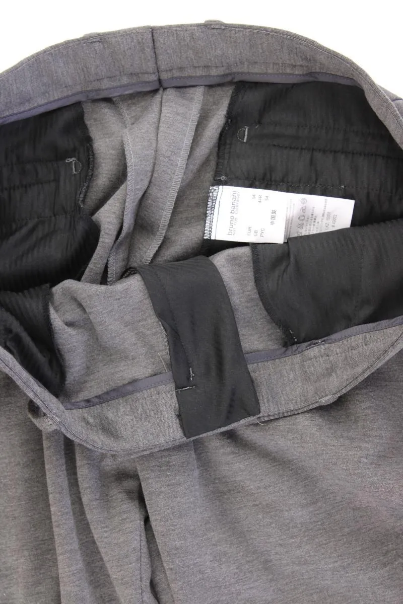 Bruno Banani Anzughose für Herren Gr. 54 grau aus Polyester