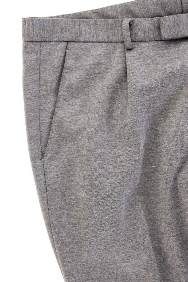 Bruno Banani Anzughose für Herren Gr. 54 grau aus Polyester