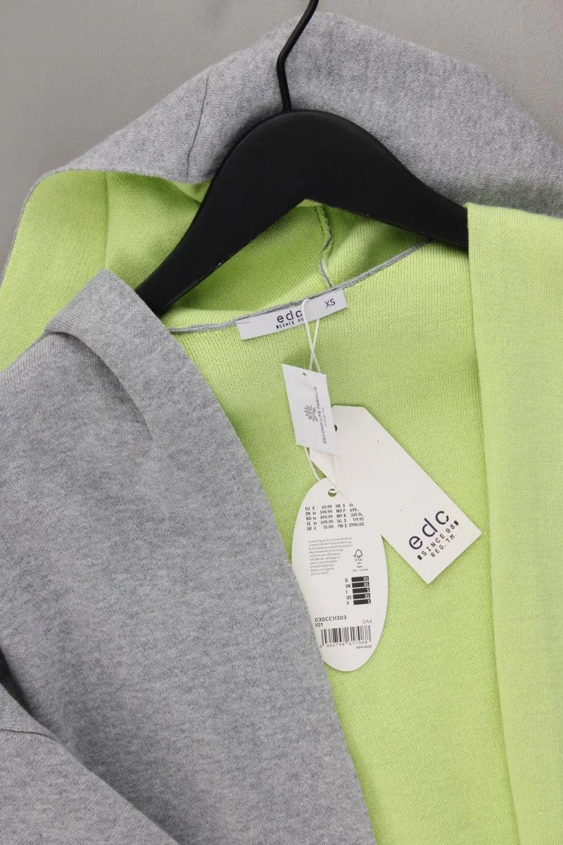 edc by Esprit Strickjacke Gr. XS neu mit Etikett Neupreis: 69,99€! Langarm grau