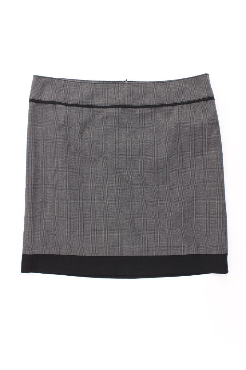 comma, Bleistiftrock Gr. 40 neuwertig grau aus Polyester
