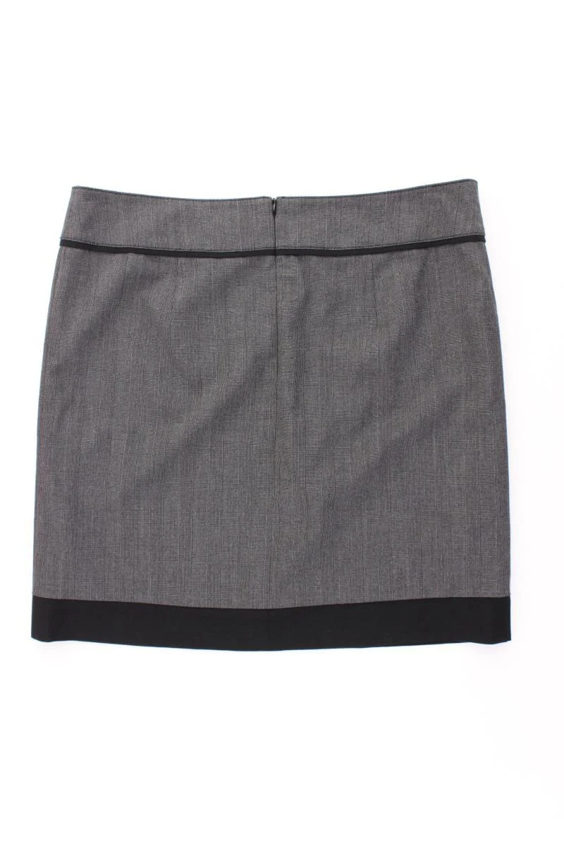 comma, Bleistiftrock Gr. 40 neuwertig grau aus Polyester