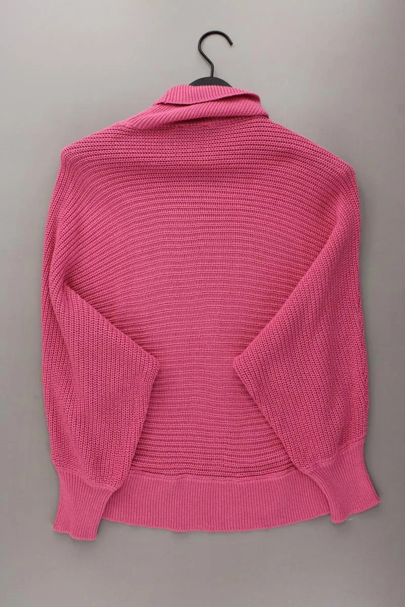 NA-KD Grobstrickpullover Gr. L pink aus Baumwolle