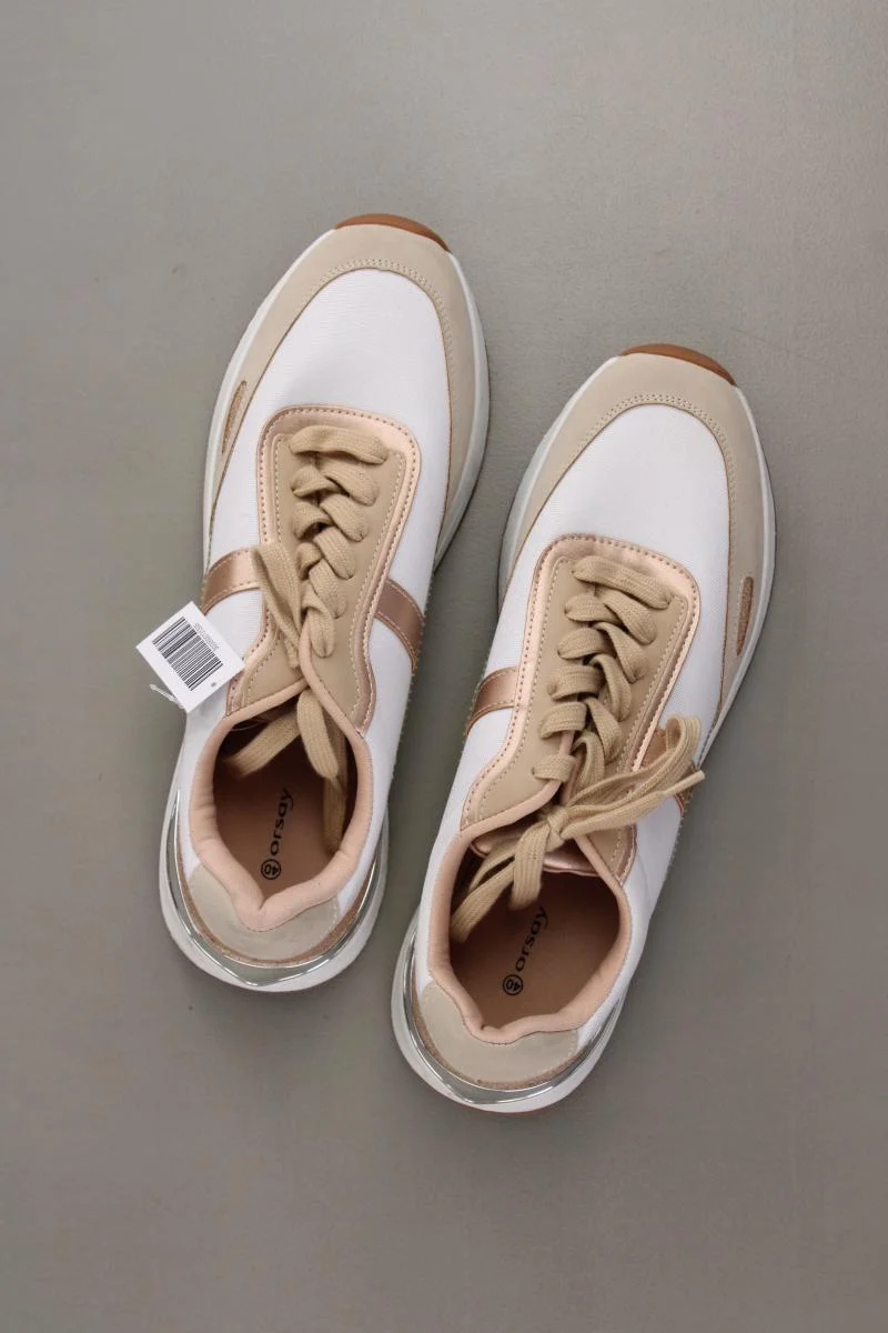 Orsay Sneaker Gr. 40 creme