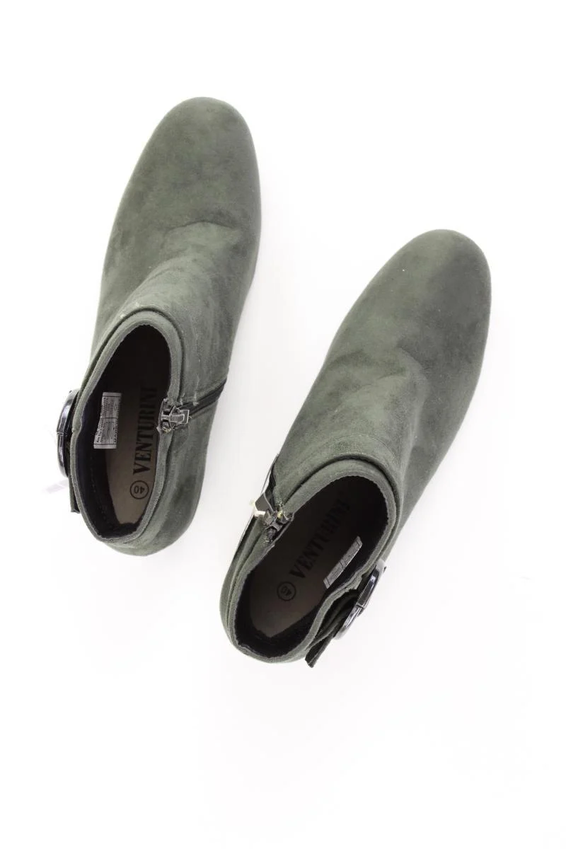 Venturini Milano Stiefeletten Gr. 40 neu mit Etikett Neupreis: 39,95€! olivgrün