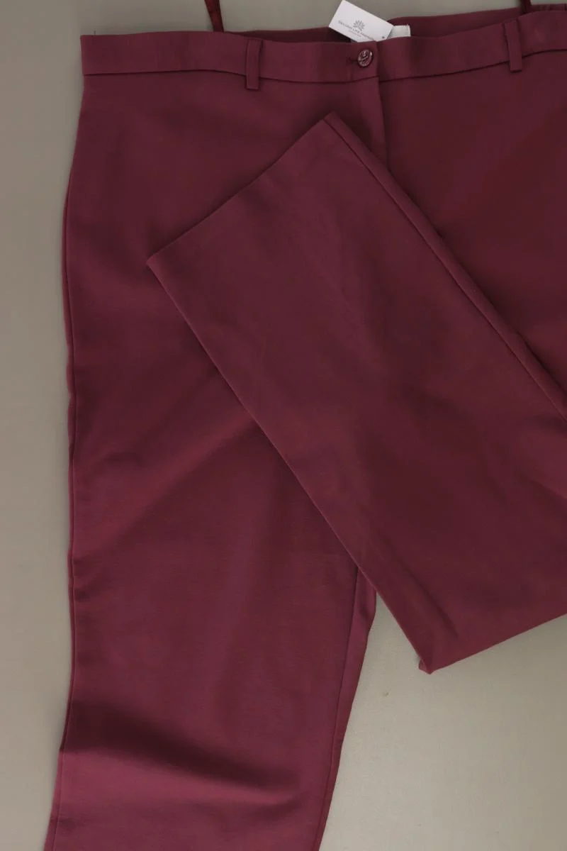Helena Vera Stoffhose Gr. 50 rot aus Viskose