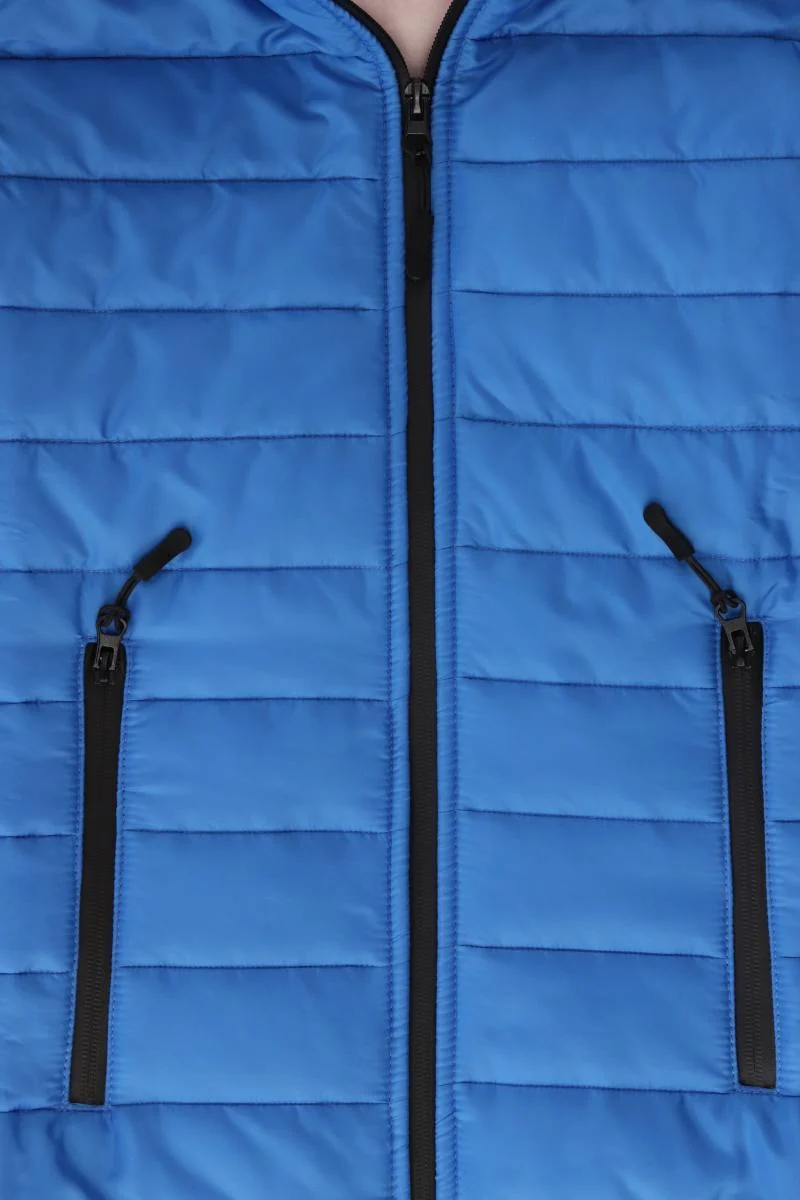 Rock Creek Steppweste Gr. L blau aus Polyester