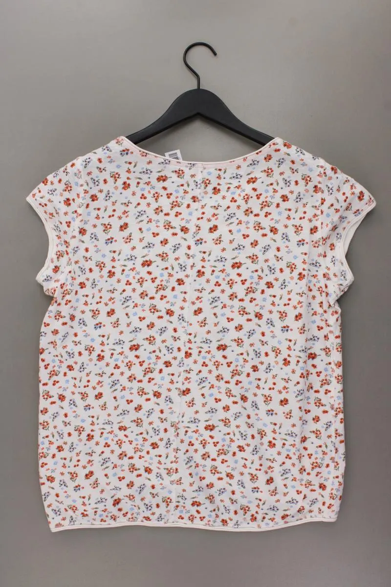 Esprit Printshirt Gr. L mit Blumenmuster Kurzarm mehrfarbig