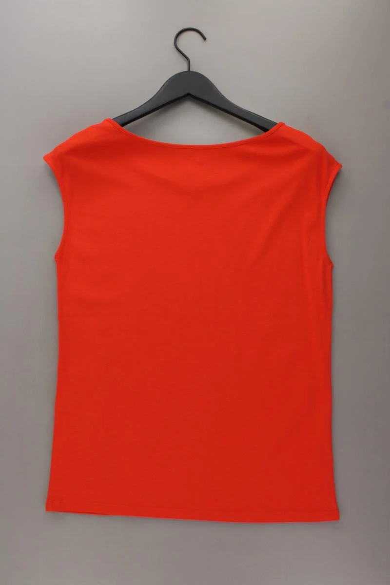 Street One T-Shirt Gr. 42 neuwertig Kurzarm orange aus Baumwolle