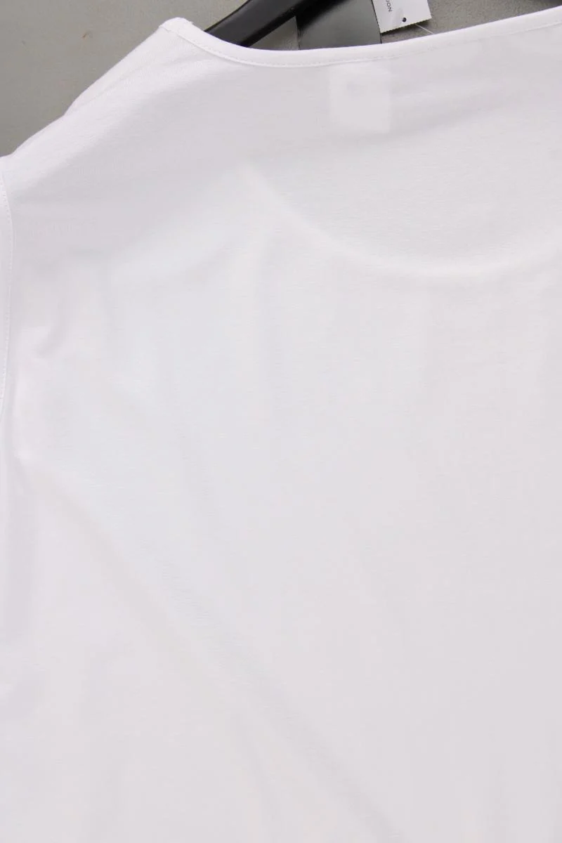 Mia Moda Top Gr. 54 neu mit Etikett mit Glitzer weiß aus Viskose