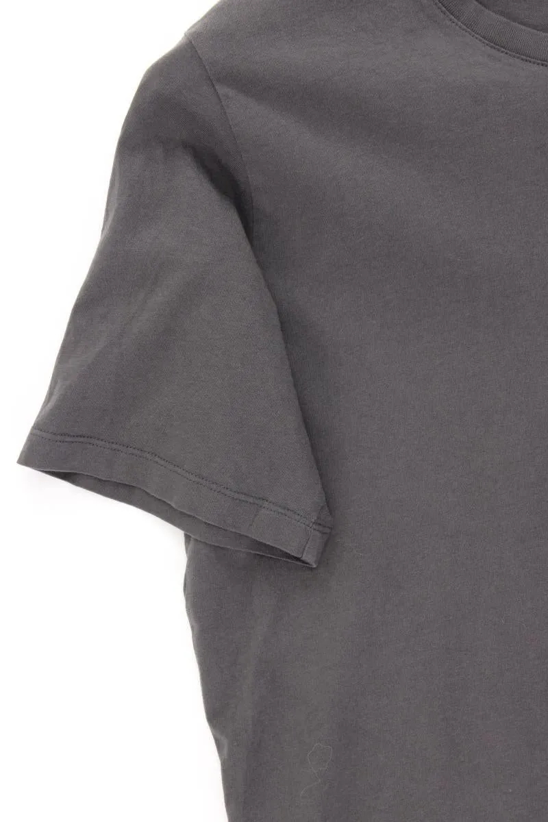 Jack & Jones T-Shirt für Herren Gr. S Kurzarm grau aus Baumwolle