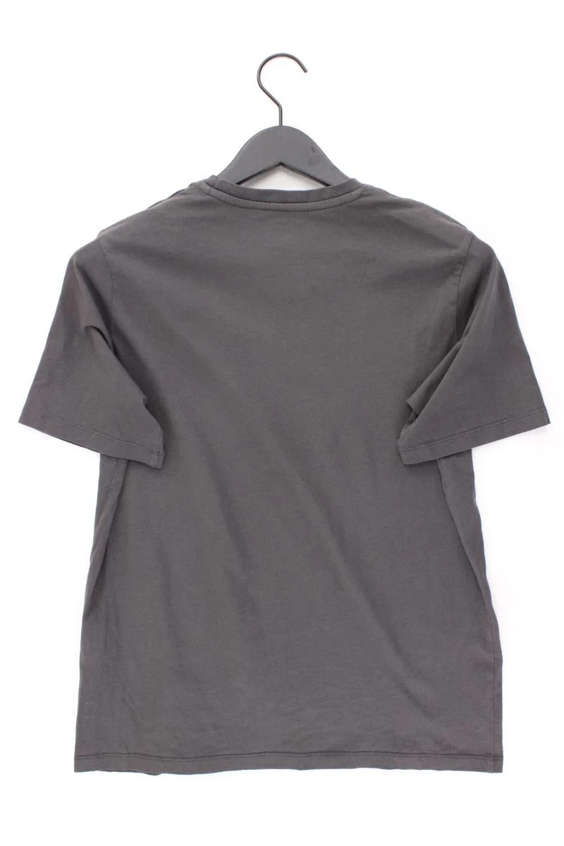 Jack & Jones T-Shirt für Herren Gr. S Kurzarm grau aus Baumwolle