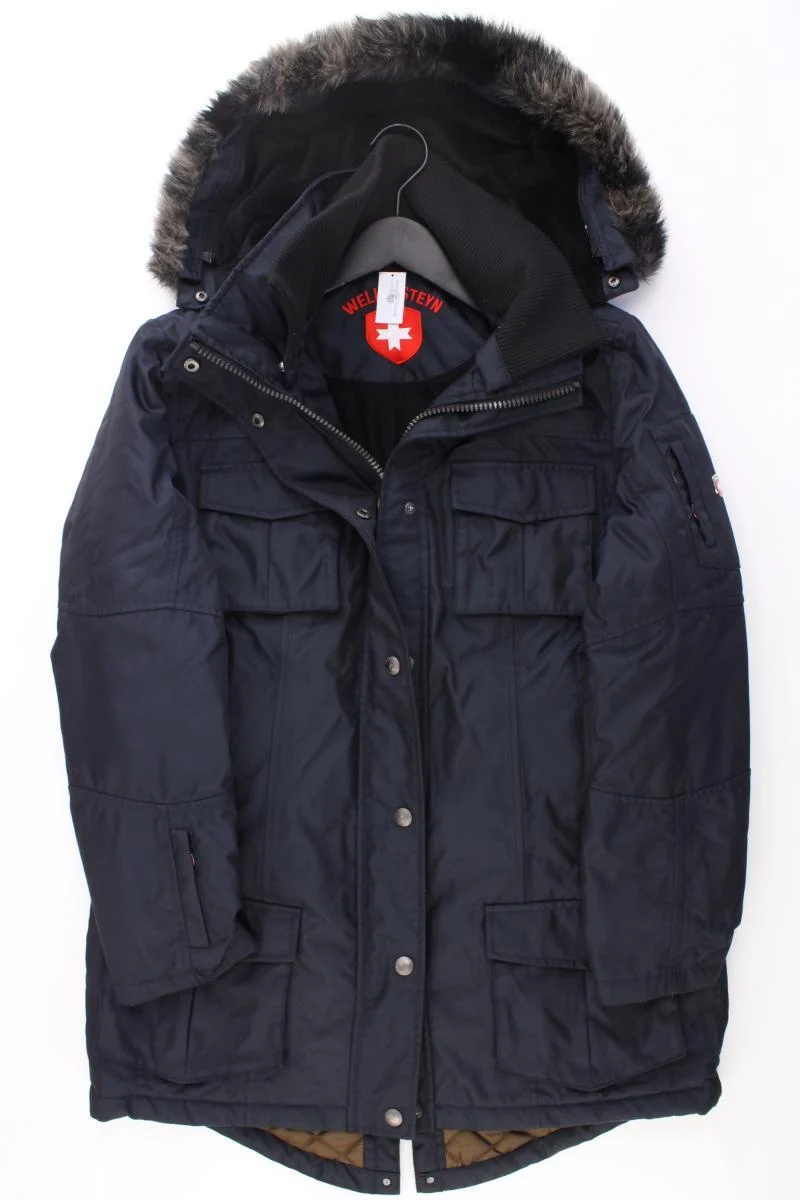 Wellensteyn Wintermantel Modell Schneezauber Gr. M blau aus Polyamid