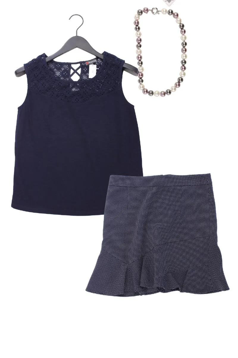 Second Hand Outfit Größe XS mit Street One Trägertop in Gr. 34 und Halskette