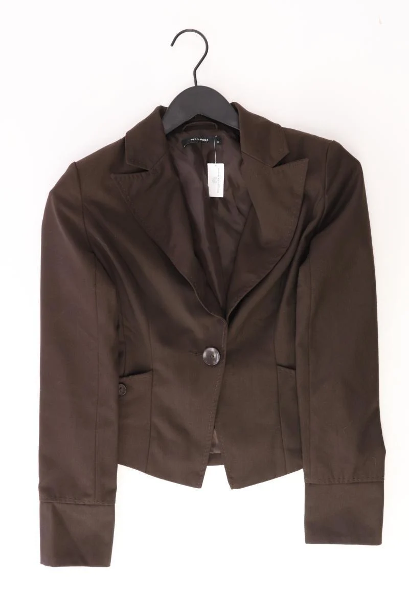 Second Hand Outfit Größe XS mit Slim Blazer in Gr. 34 und Schmuck