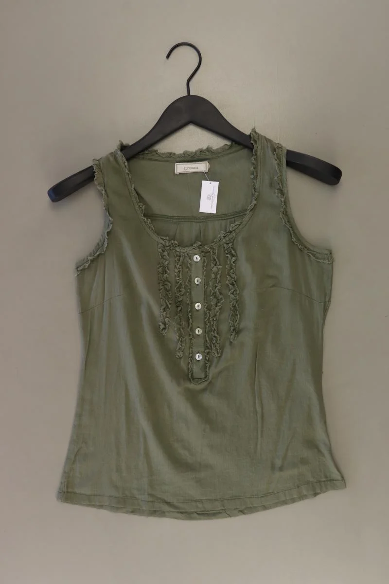 Second Hand Outfit Größe XS mit Cream Rüschentop in Gr. 34, Rock in Gr. 34