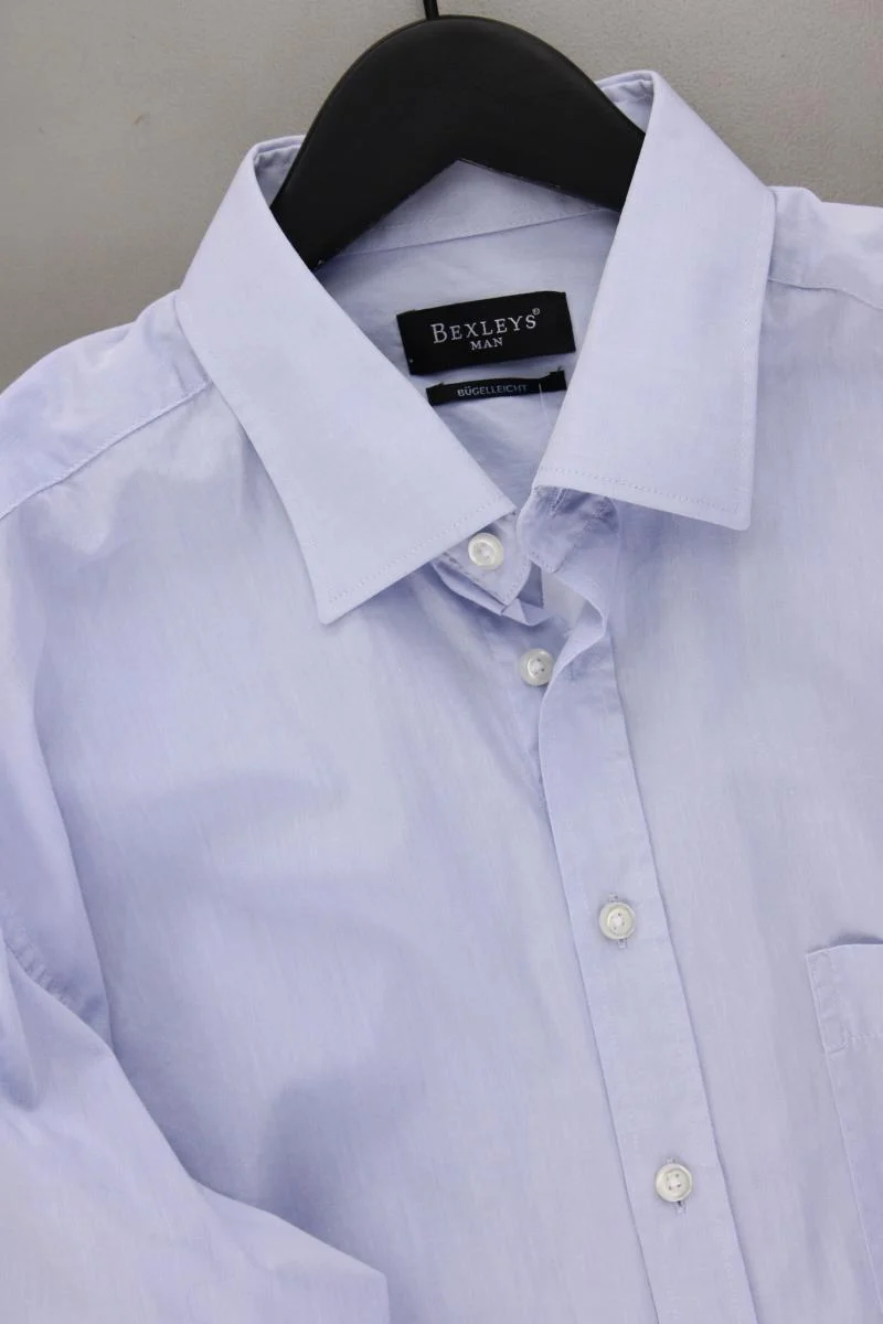 Bexley's Langarmhemd für Herren Gr. Hemdgröße 42 blau