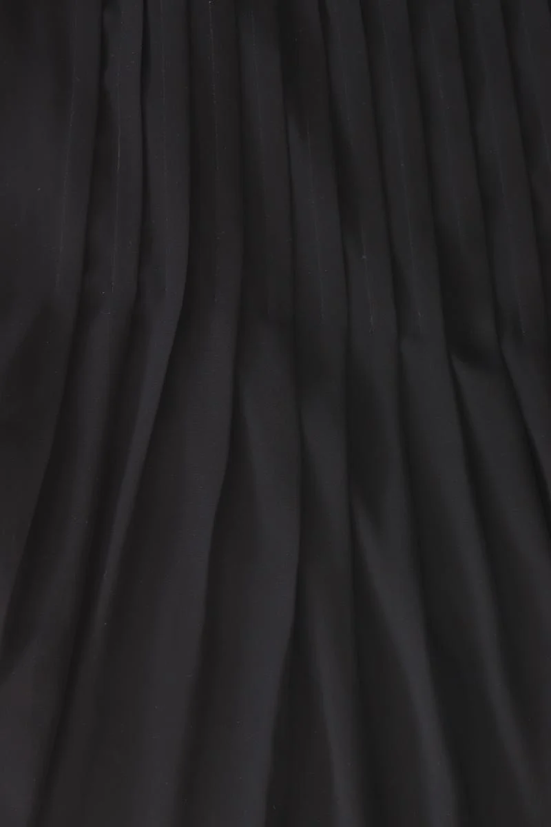 Esprit Abendkleid Gr. 40 Kurzarm schwarz