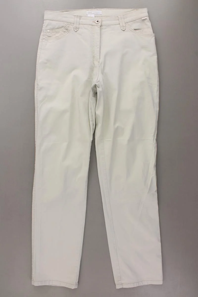 Brax Hose Gr. 40 creme aus Baumwolle