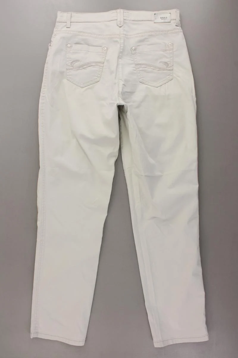 Brax Hose Gr. 40 creme aus Baumwolle