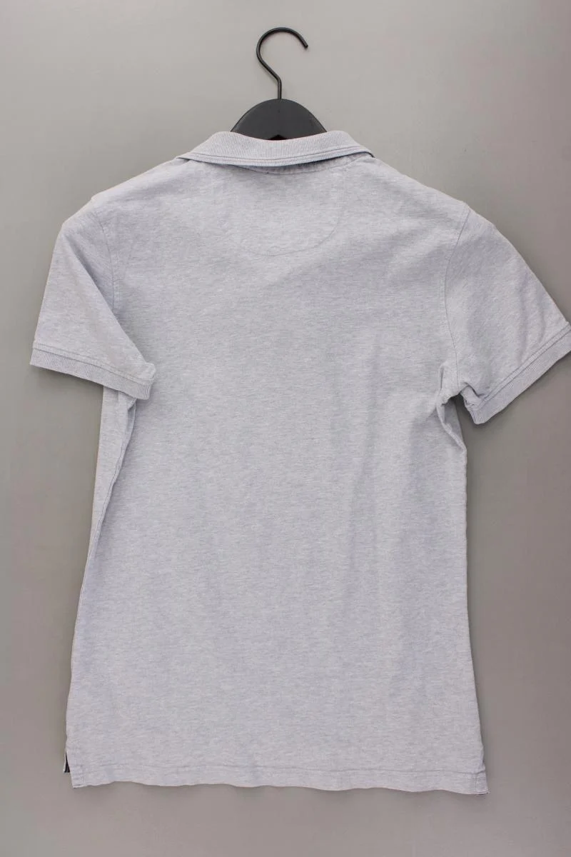 Gaastra Poloshirt für Herren Gr. S Kurzarm grau aus Baumwolle