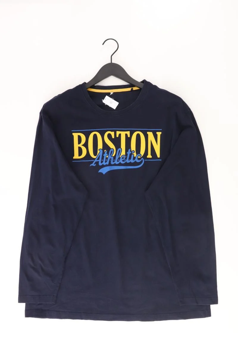 Boston Park Langarmpullover für Herren Gr. 60/62 blau
