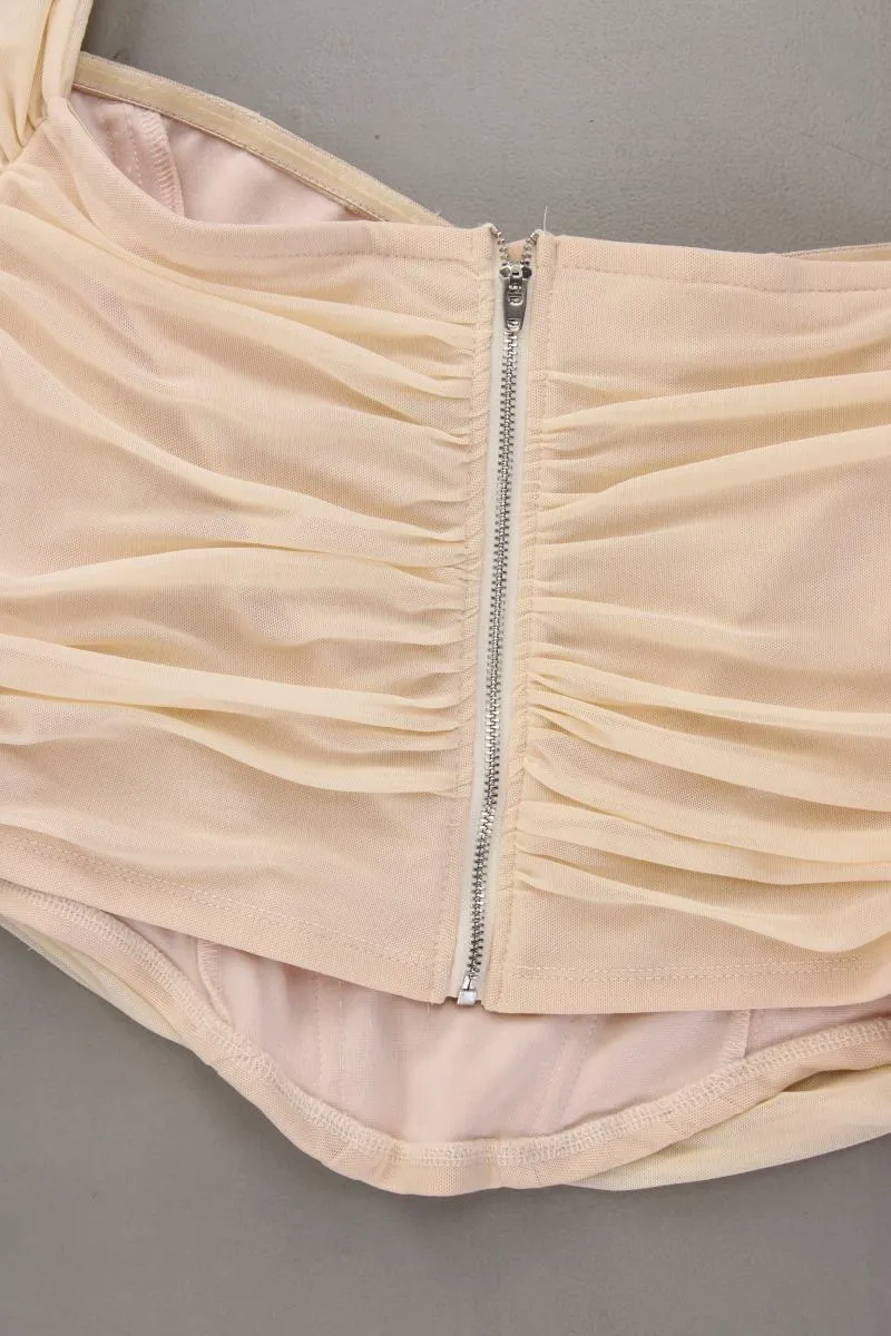 Second Hand Outfit Größe XXL mit Crop Top in Gr. XXL, Stretchrock in Gr. 48/50